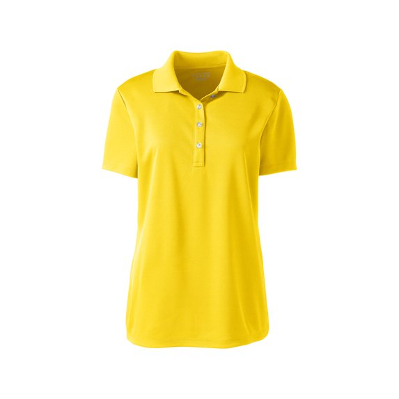 Lands' End Women's Short Sleeve Solid Active Polo