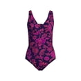 thumbnail image 1 of Lands' End Women's SlenderSuit Grecian Tummy Control One Piece Swimsuit, 1 of 3