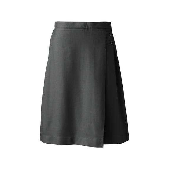 Lands' End Women's Solid A-line Skirt Below the Knee