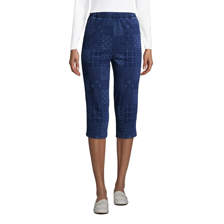 Lands end sport knit crop pants hotsell