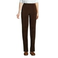 thumbnail image 1 of Lands' End Women's Sport Knit High Rise Corduroy Elastic Waist Pants, 1 of 3