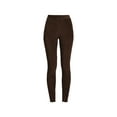 thumbnail image 1 of Lands' End Women's Sport Knit High Rise Corduroy Leggings, 1 of 3