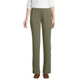 thumbnail image 1 of Lands' End Women's Sport Knit High Rise Elastic Waist Pants, 1 of 3