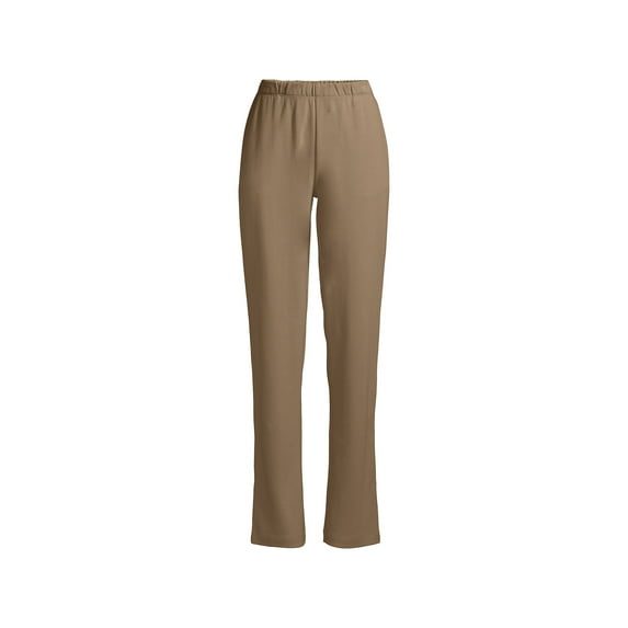 Lands' End Women's Sport Knit High Rise Elastic Waist Pants