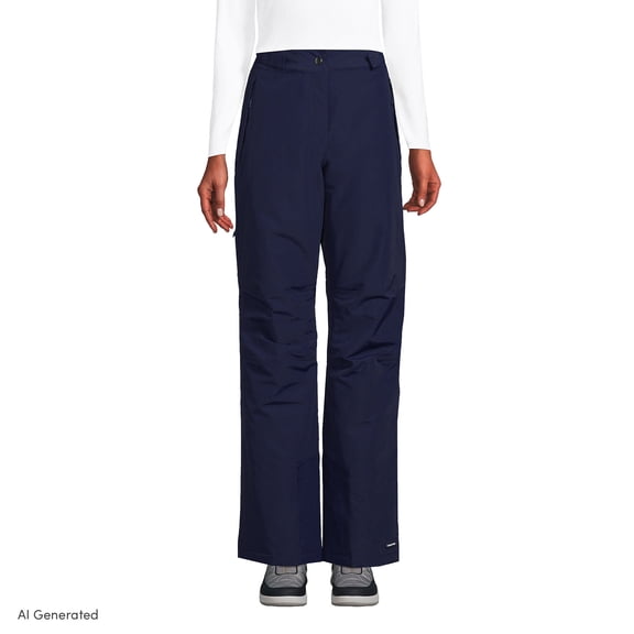 Lands' End Women's Squall Waterproof Insulated Snow Pants