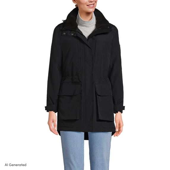 Lands' End Women's Squall Waterproof Insulated Parka