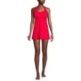 thumbnail image 1 of Lands' End Women's Square Neck Halter Swim Dress One Piece Swimsuit, 1 of 4