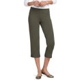 thumbnail image 1 of Lands' End Women's Starfish Mid Rise Pull-On Crop Pants, 1 of 4