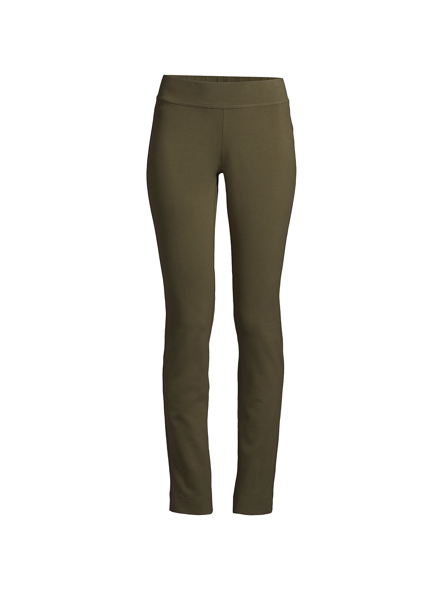 Lands' End Women's Starfish Mid Rise Slim Leg Pants