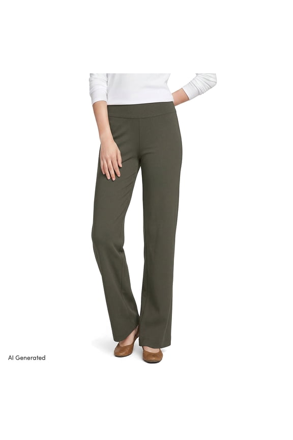 Women's Starfish Mid Rise Straight Leg Pants