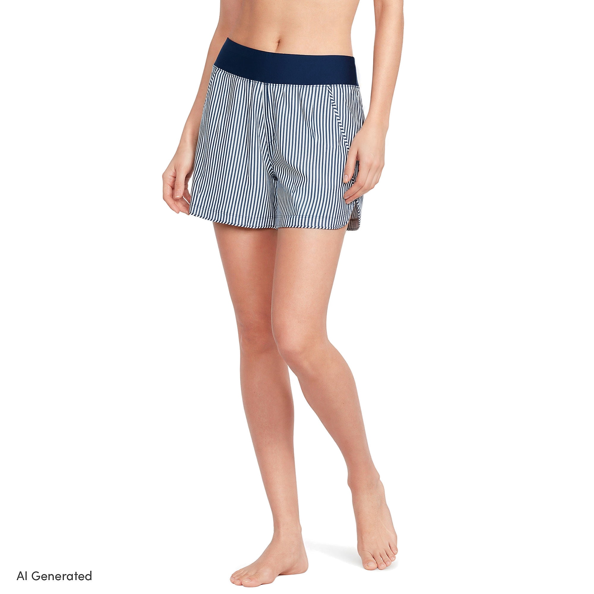 Lands' End Women's SunShade UPF 50 5" Board Shorts with Panty