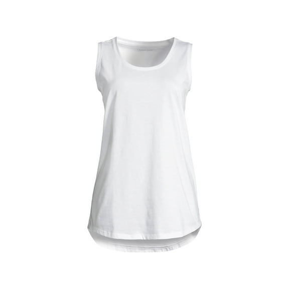 Lands' End Women's Supima Cotton Tunic Tank Top