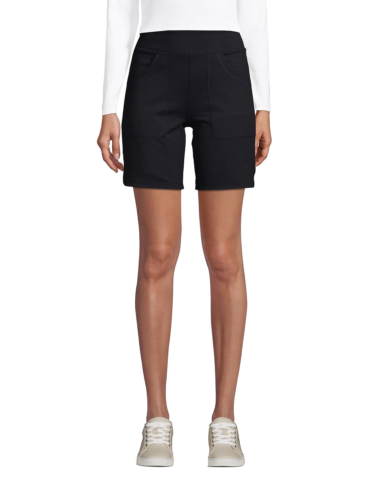 Lands End Women s Tall Active Pocket Shorts Walmart