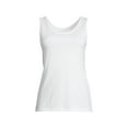 thumbnail image 1 of Lands' End Women's Tall Cotton Tank Top, 1 of 3