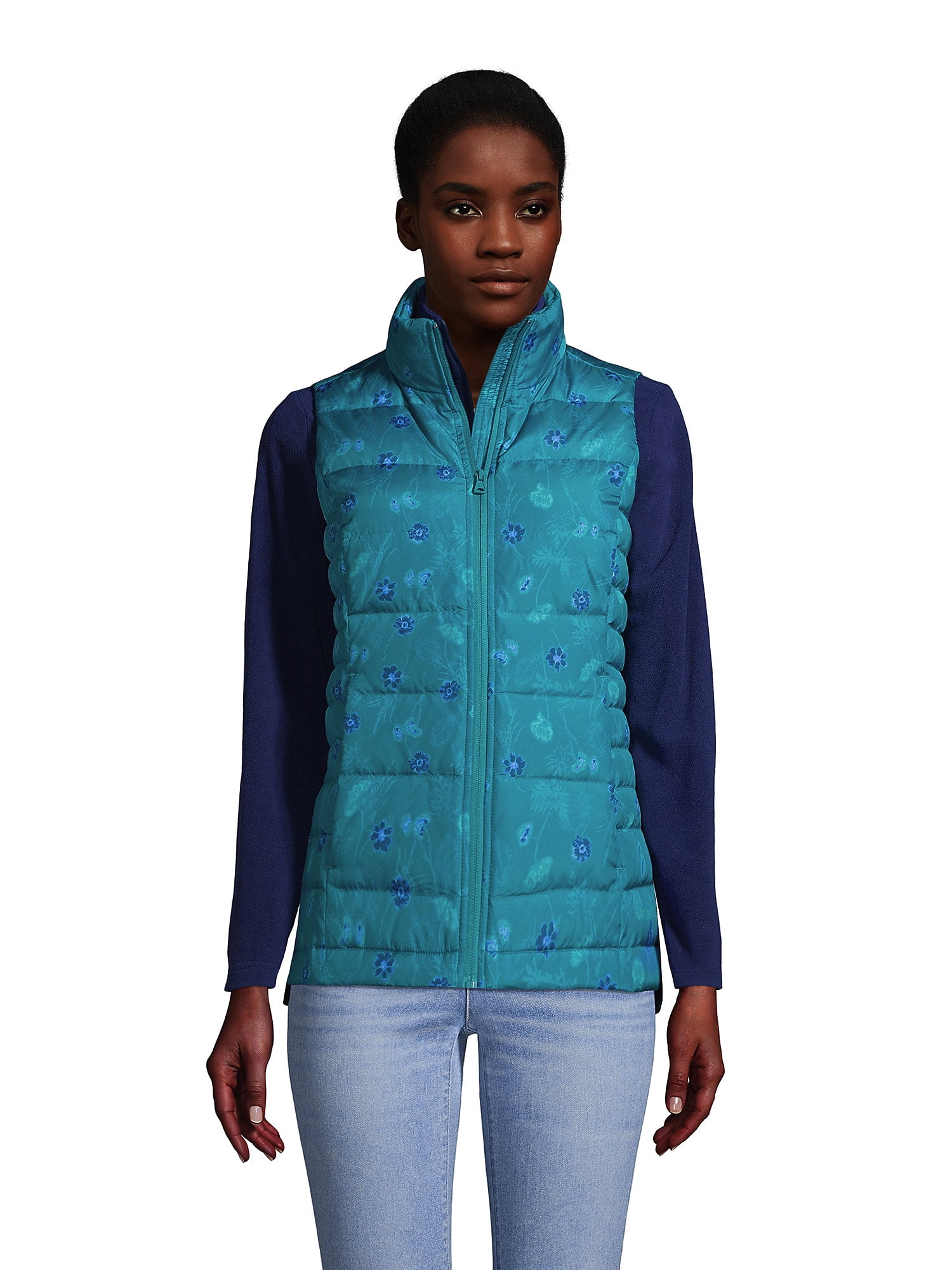 Lands end womens 2025 long vest