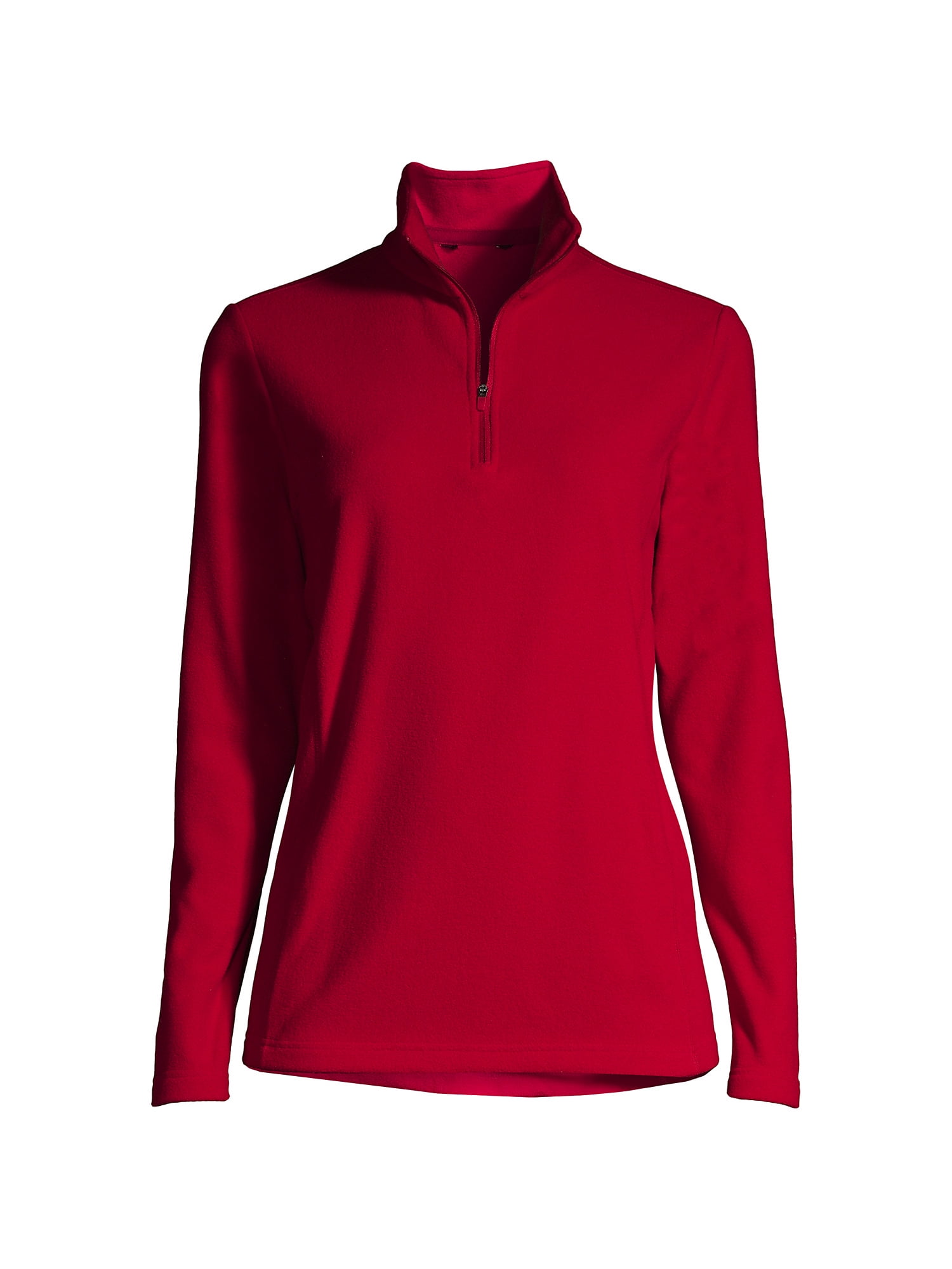 Lands' End Women's Tall Fleece Quarter Zip Pullover