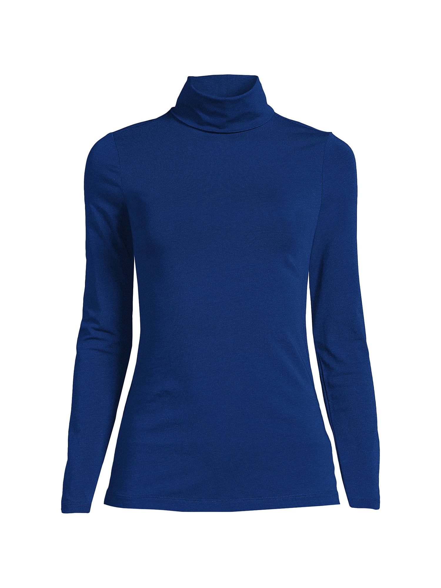 Lands End Women s Tall Lightweight Fitted Long Sleeve Turtleneck