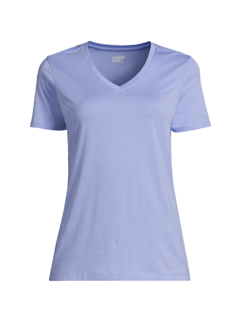 Lands' End Women's Tall Relaxed Supima Cotton T-Shirt