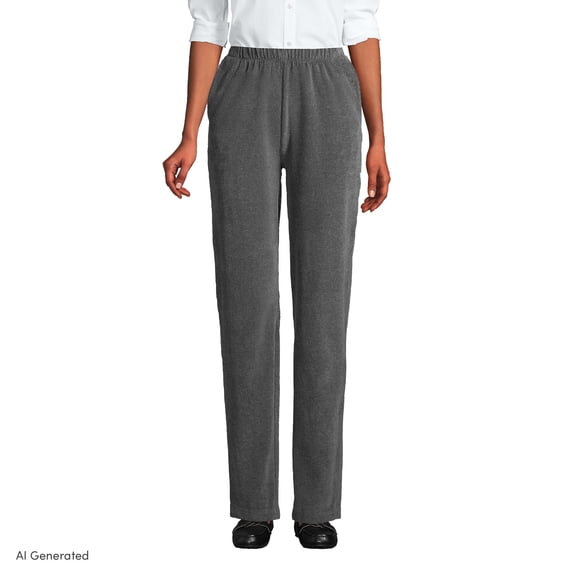Lands' End Women's Knit Corduroy Pants