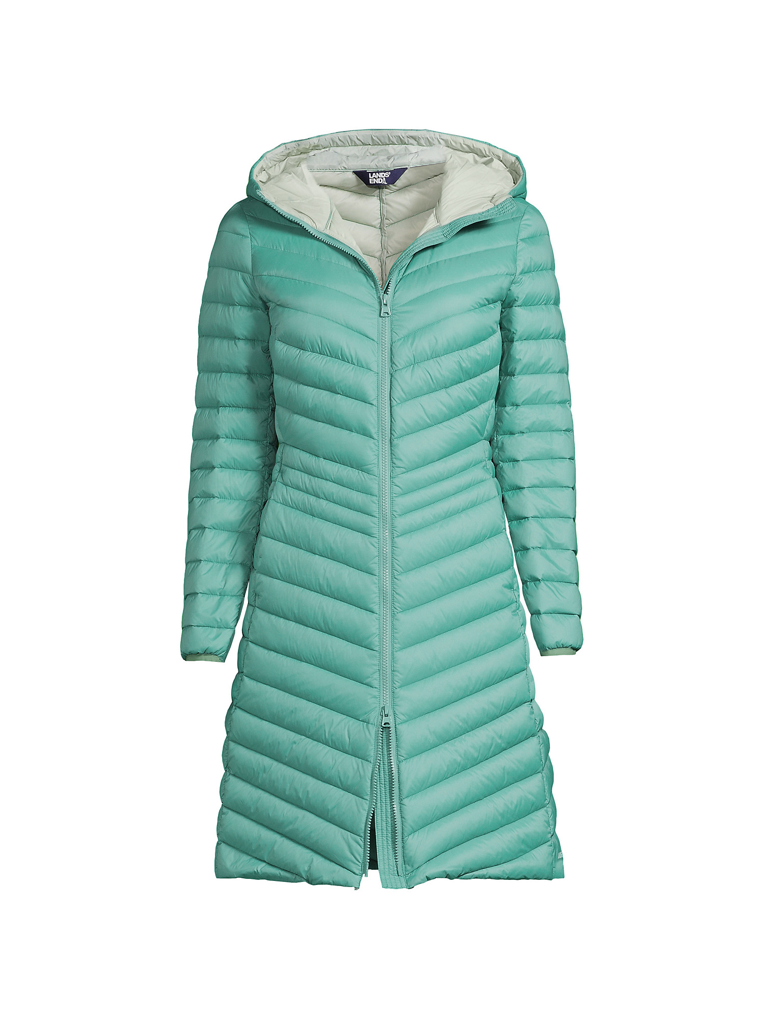 Lands' End Women's Tall Wanderweight Ultralight Packable Down Coat