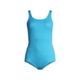 thumbnail image 1 of Lands' End Women's Tugless Low Leg One Piece Swimsuit, 1 of 3