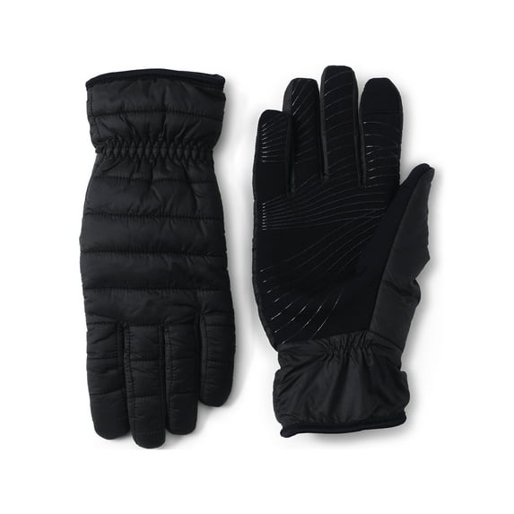 Lands' End Women's Wanderweight Quilted EZ Touch Screen Gloves