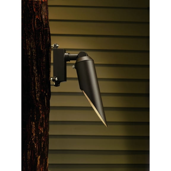 Landscape 10" Downlight in Textured Architectural Bronze