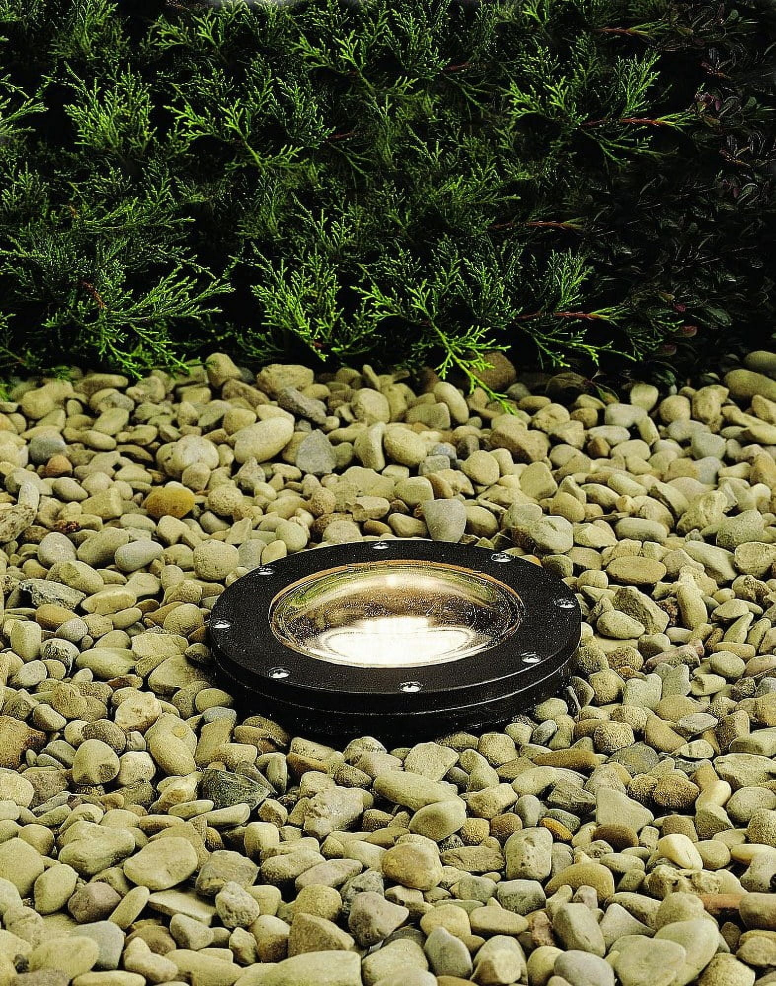 Architectural Bronze In-Ground Pathway Light with Resin Finish