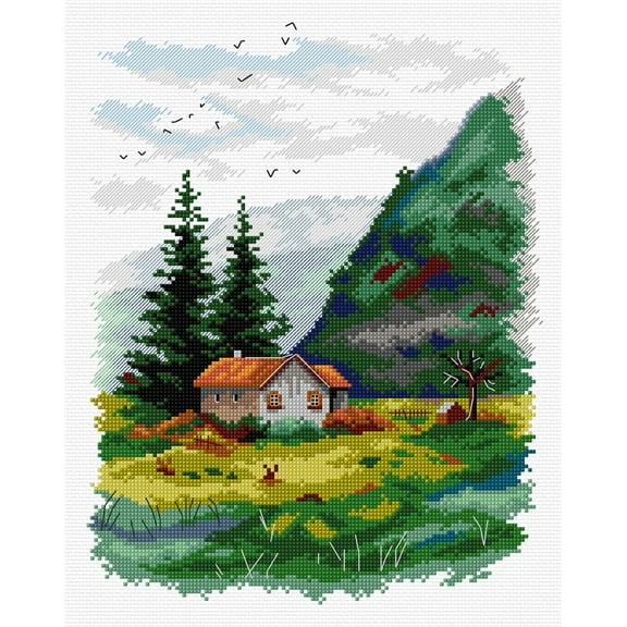 Landscape 136CS Counted Cross-Stitch Kit