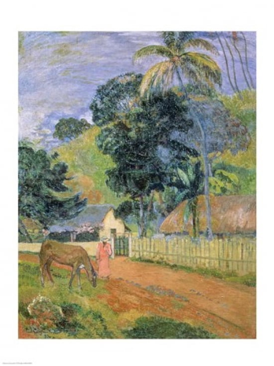 Landscape 1899 Canvas Art - Paul Gauguin (18 x 24)