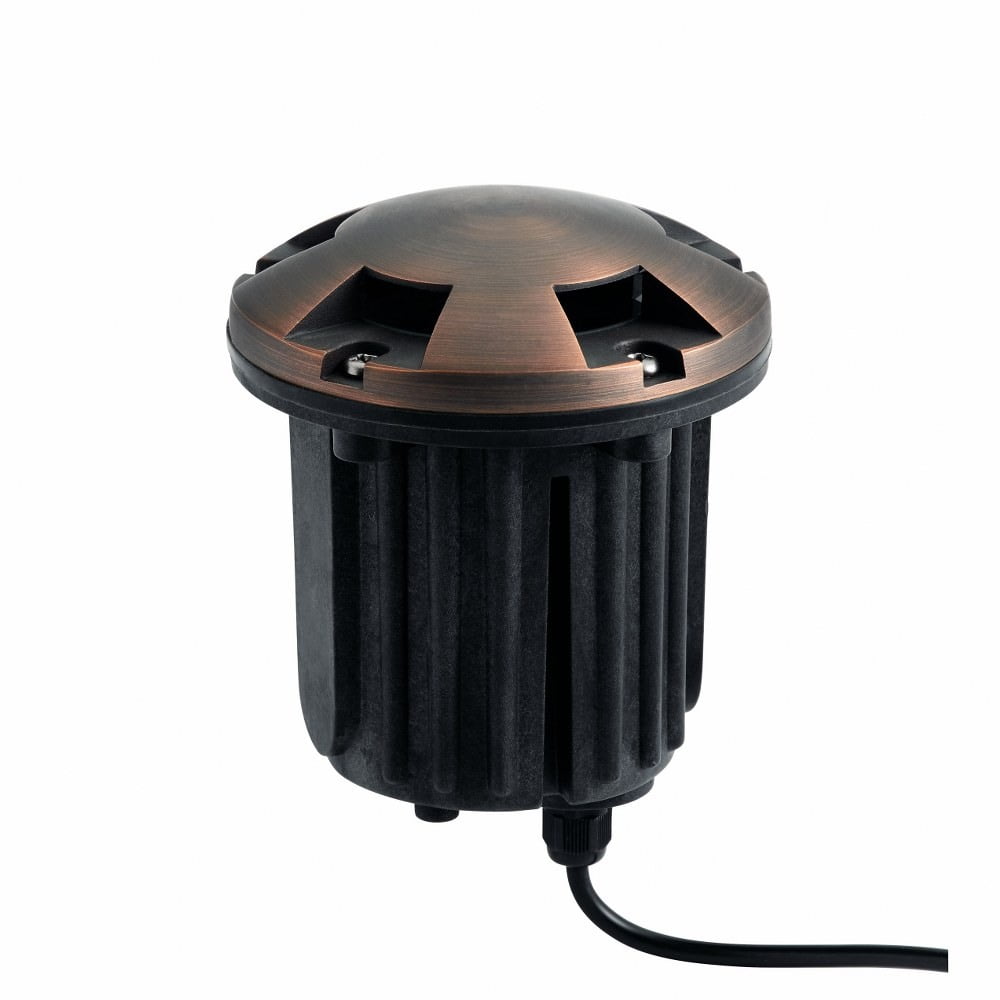 Centennial Brass 5" In-Ground Well Light with Clear Diffuser