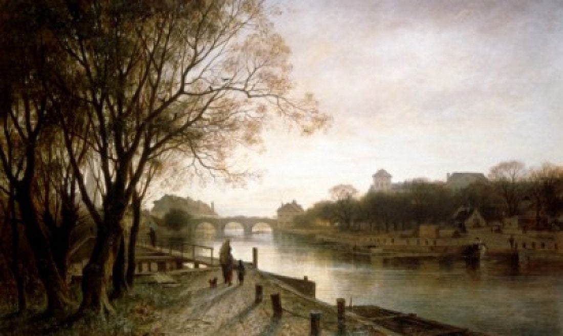 Landscape Adolf Heinrich Lier (1826-1882 German) Canvas Art - Adolf Heinrich Lier (18 x 24)