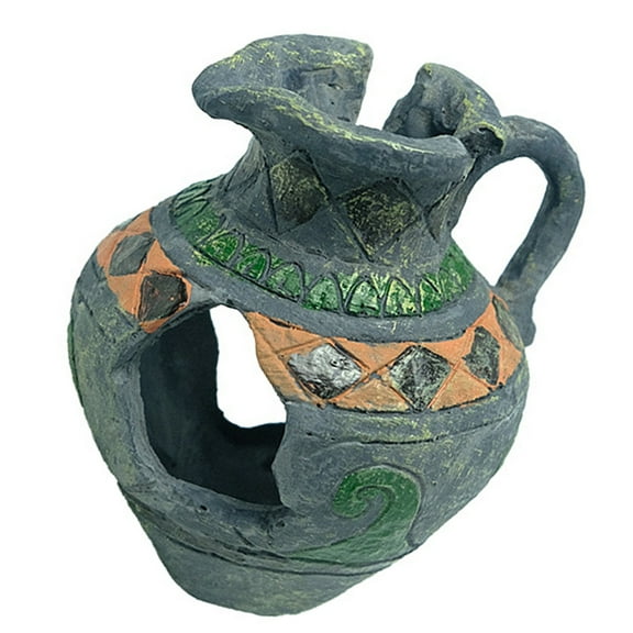 Landscape Artificial Old Crock Landscape Fish Tanks Decorations for Aquariums Terrarium Shrimp Decrepit Ornaments