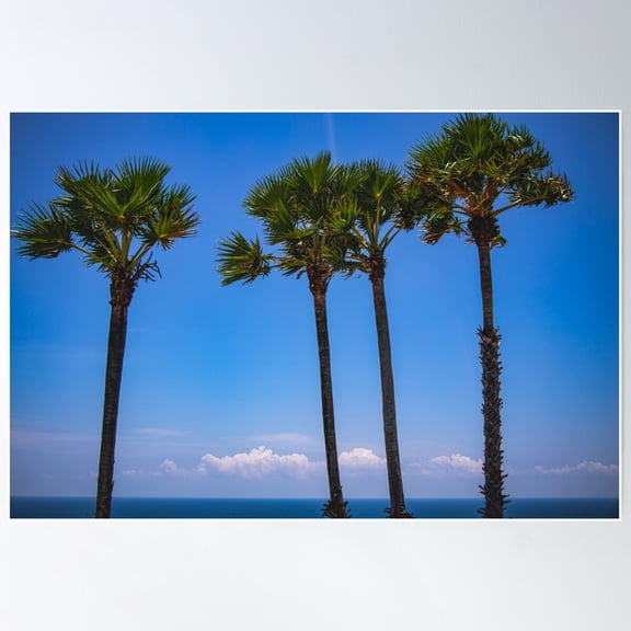 Landscape, Beautiful View, Nature, Health, Amazing, Photo, World, Travel, Beach, Sand, Sunset, Tree, Sea, Sky, Cloud Poster Wall Art, Modern Wall Decor For Living Room Bedroom, 8x12 UNFRAMED