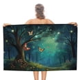 thumbnail image 1 of Landscape Butterfly Beach Towel, Microfiber Beach TowelsAbsorbent, Compact, Beach Blanket, Lightweight Towel for The Swimming, 1 of 7