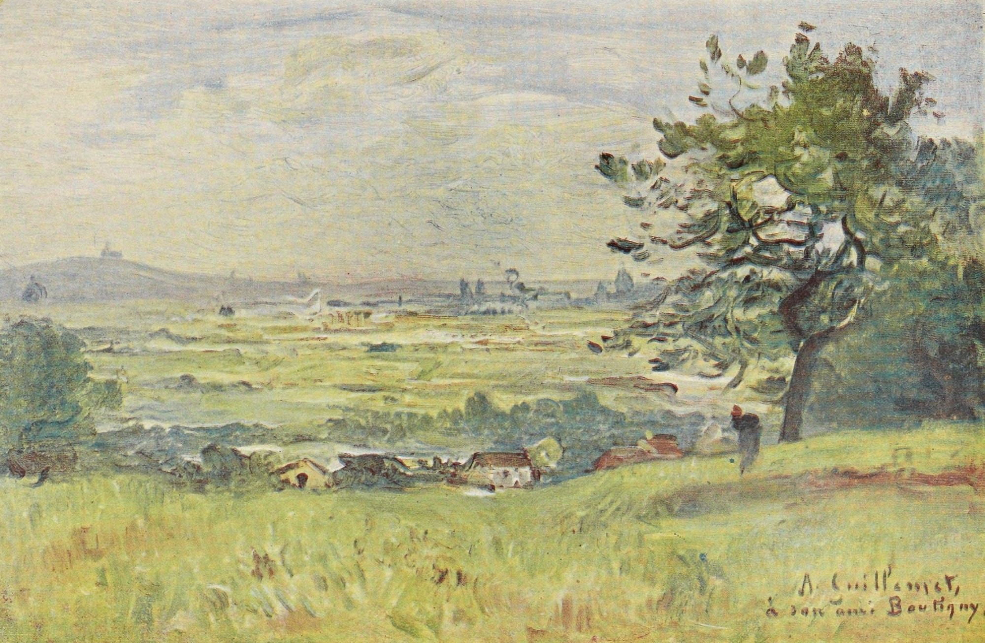 Landscape Cocorico 1899 Canvas Art - Antoine Guillemet (24 x 36)