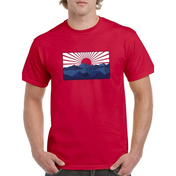 Landscape Design T-Shirt Men -Smartprints Designs, Male Small