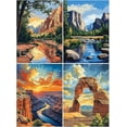thumbnail image 1 of Landscape Diamond Art Kits for Adults, Diamond Art City Travel for Beginners, DIY Full Rhinestone 5D Diamond Painting Kits (Gemstone Craft and Diamond Dot), Home Wall Decoration (12x16 inch), 1 of 7