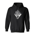 thumbnail image 1 of Landscape Diamond Hoodie Men -Image by Shutterstock, Male x-Large, 1 of 4