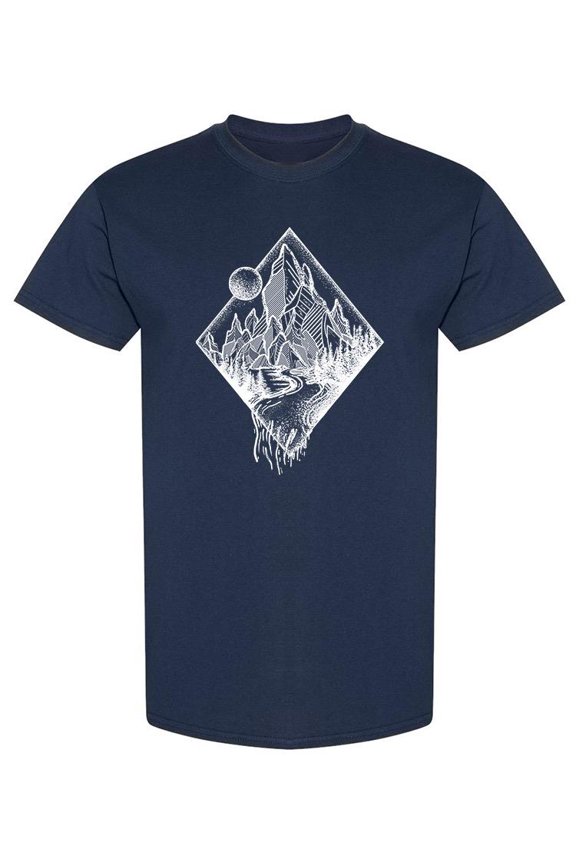 Landscape Diamond T-Shirt Men -Image by Shutterstock, Male x-Large