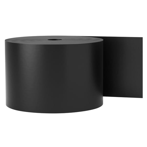 Landscape Edging 60ft x 10in, Recycled HDPE Flexible Garden Border for Lawn, Yard, Black - Weed Barrier, Terrace Board, Bendable Lawn Edging