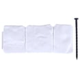 thumbnail image 1 of Landscape Edging with Anchoring Spikes, Imitation Stone Plastic Garden Edging, Splicable Garden Edging Border, Decorative Garden Partition Barrier, Plastic Lawn Edging for DIY Outdoor,White, 1 of 6