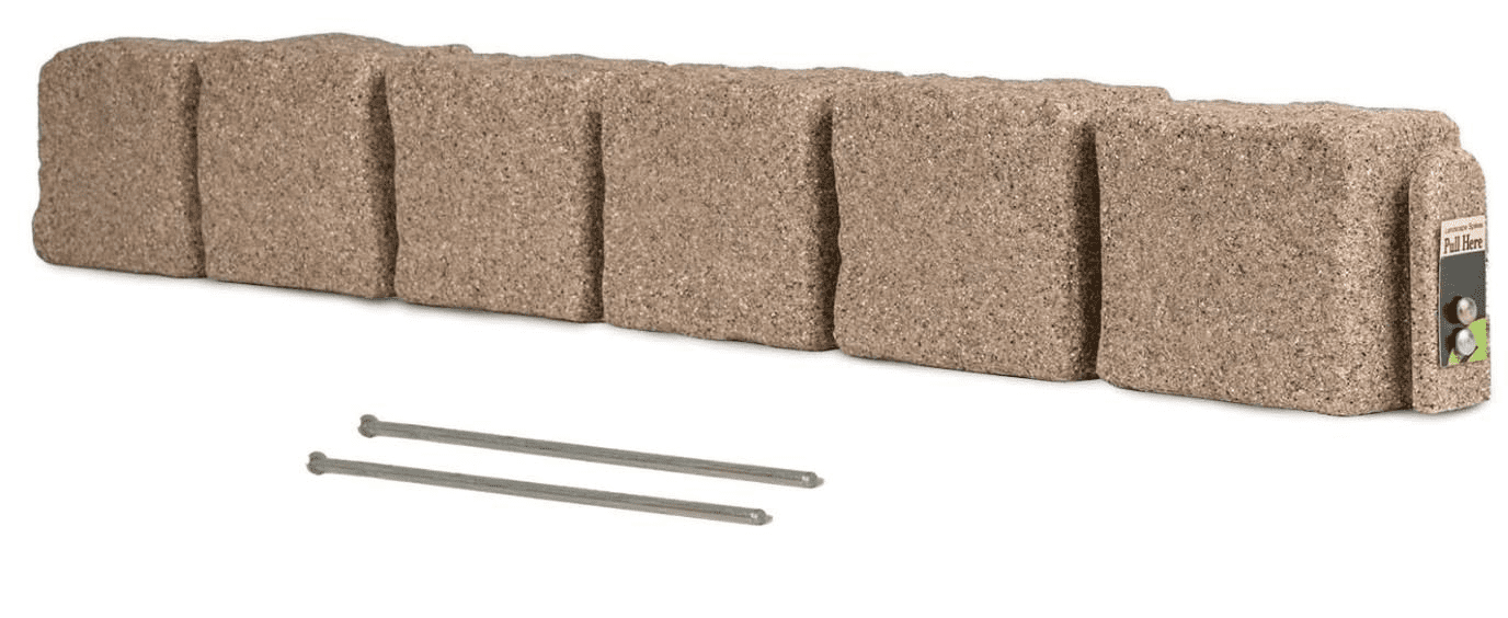 Landscape Edging and Border for Yard & Garden Landscaping Mulch