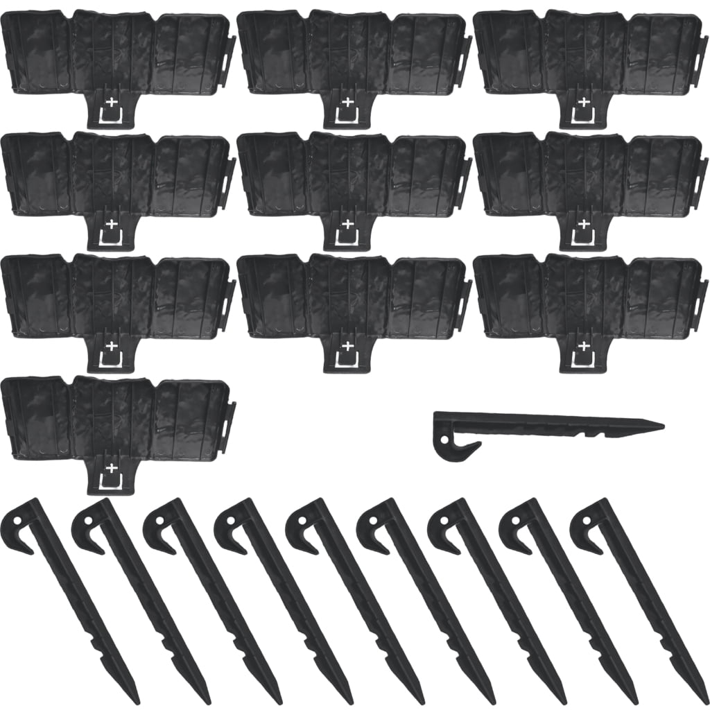 Landscape Edging Fixed Garden Barrier Lawn Grass Plastic Edging Border Edging