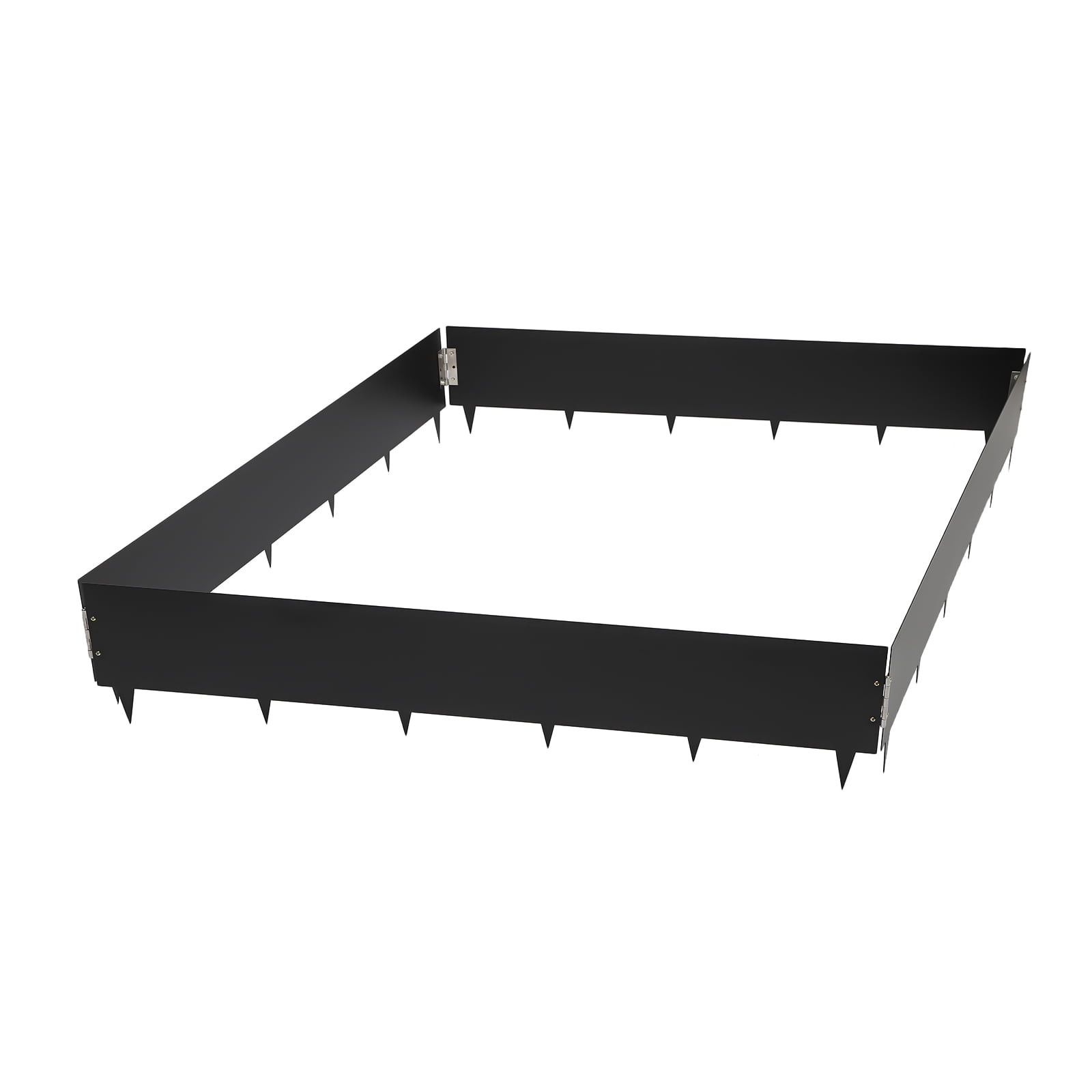 Landscape Edging Kit, 4 Pieces 40in, 8.46in Height, Durable Steel with Nano Coating, Effective Weed Prevention, Easy Connection for Lawn and Garden