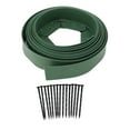 Landscape Edging Kit Lawn Edging Include 15 Spikes PE Garden Edging