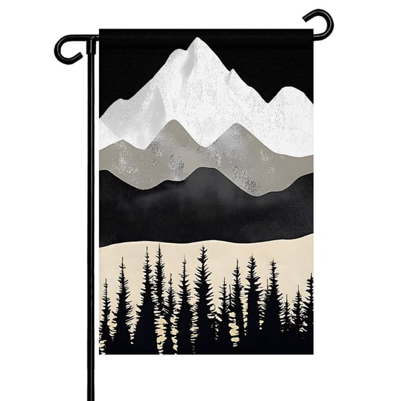 Landscape Garden Flag 12x18 Inch Mountain Nature Double Sided Small Decorative Garden Flags for Outside, Outdoor Yard Porch Lawn Decoration
