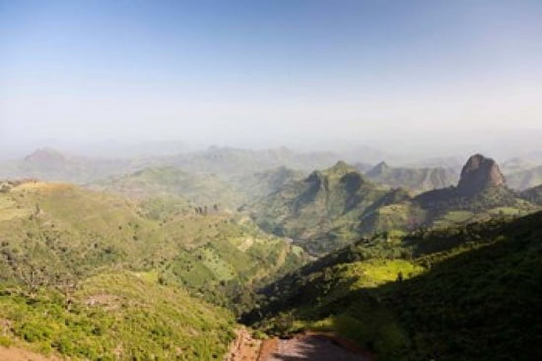 Landscape Gondar Ethiopia Canvas Art - Martin Zwick DanitaDelimont (38 x 25)