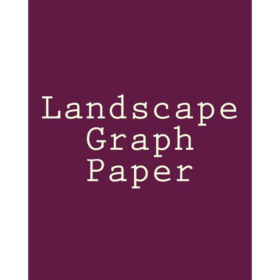 Landscape Graph Paper