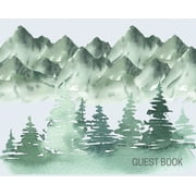 Landscape Guest Book to sign Hardback, Hardcover